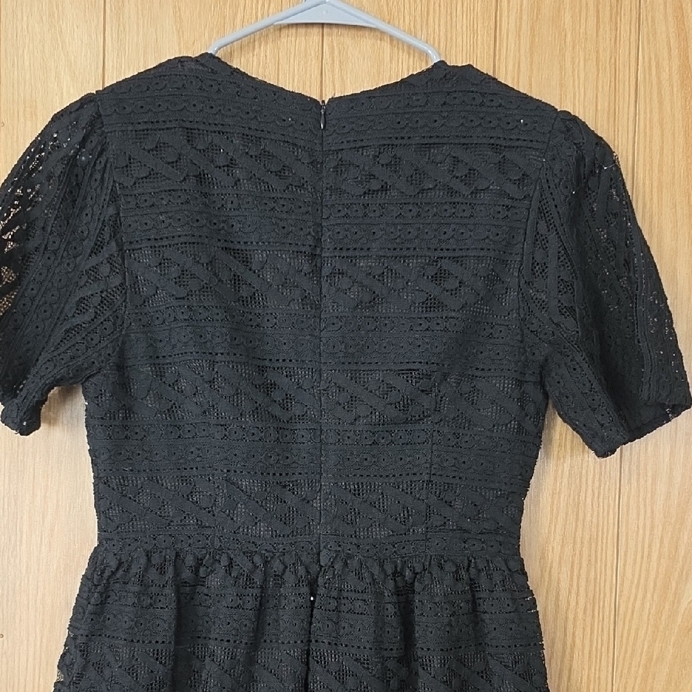 Endless Rose Black Lace Midi Dress - Picture 6 of 9